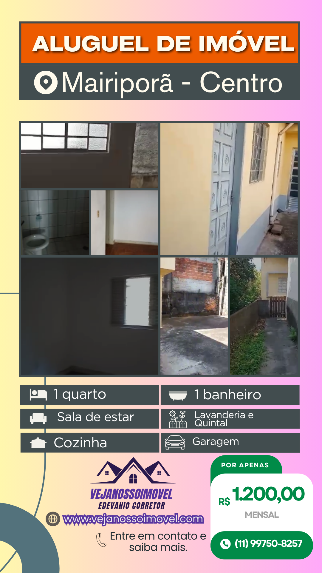 Story do Instagram Aluguel de imóvel imobiliária modular moderno bege e laranja (3).png